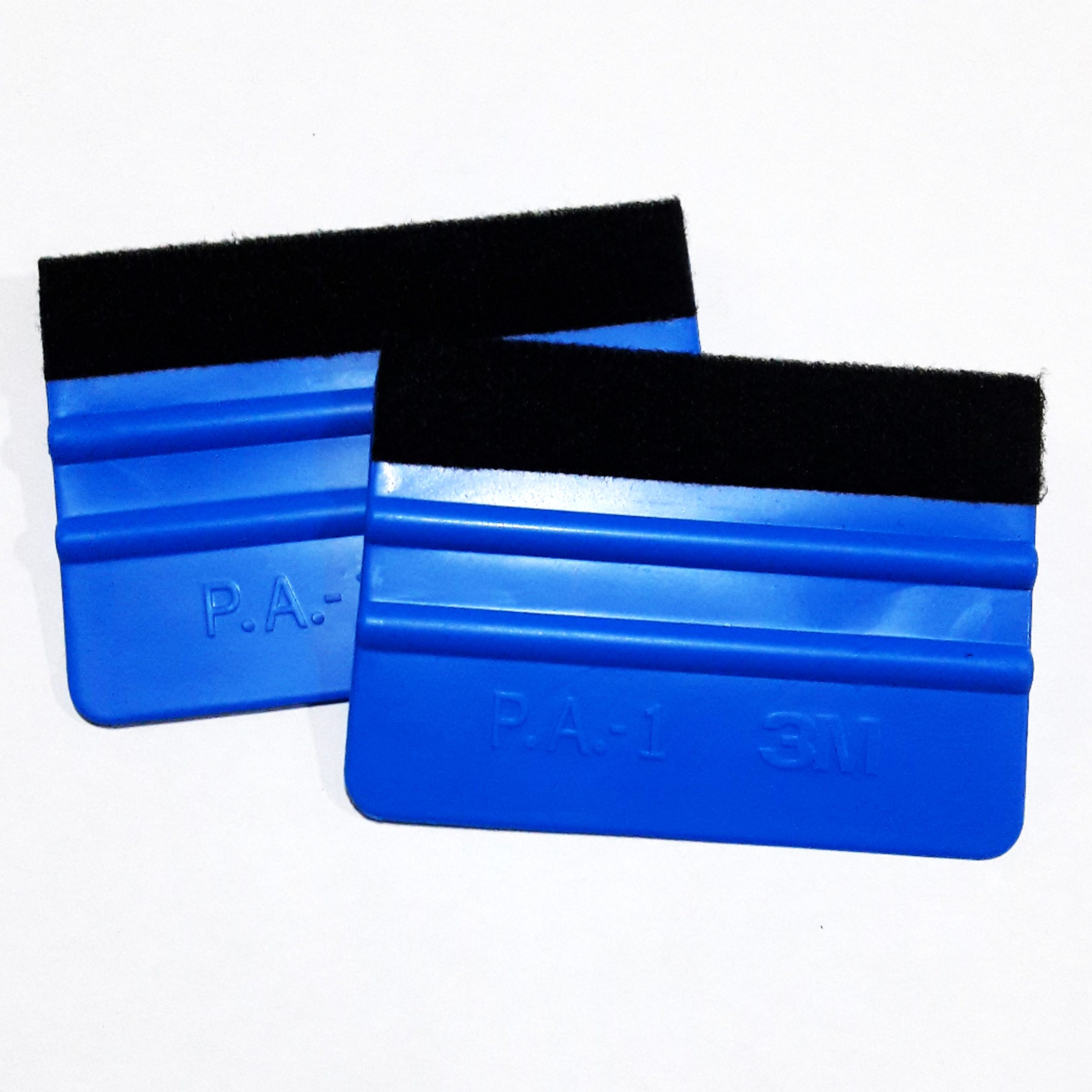 Espátula para aplicación de vinilo, Azul, 10 x 7 cm